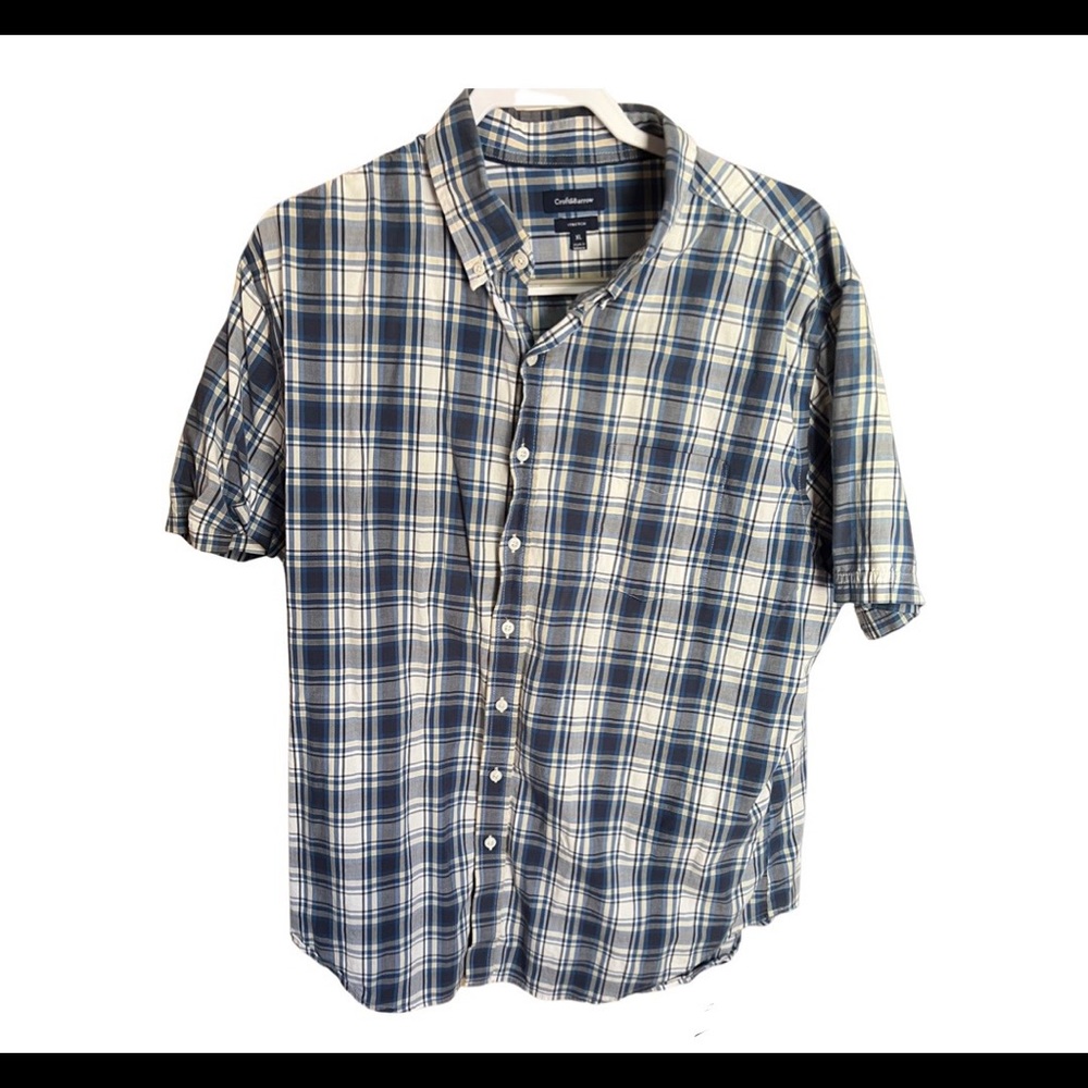 Croft and Borrow Easy Care Mens XL Buttin Down Shirt